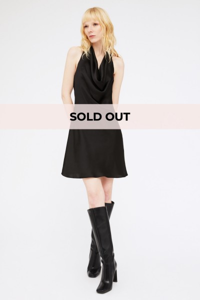 Black minidress