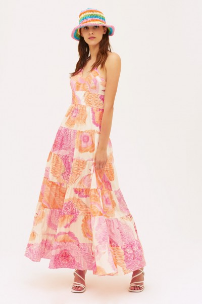 Printed summer dress