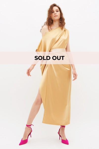 Dress composed of top and skirt
