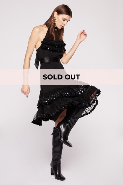 Short black dress