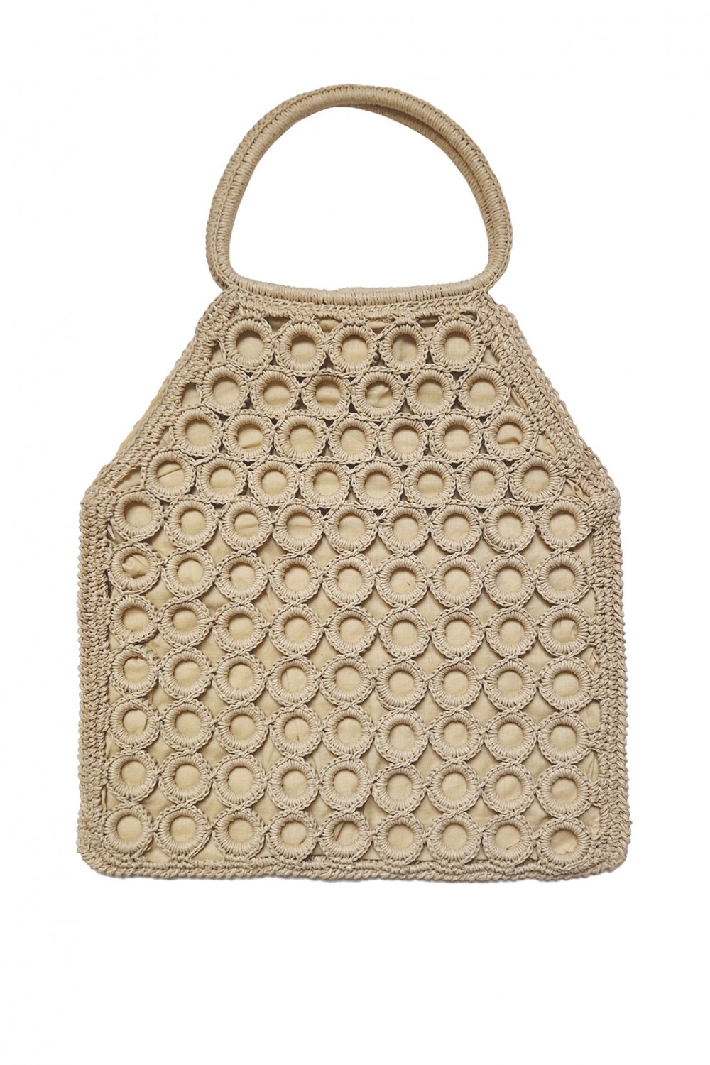 Borsa traforata naturale