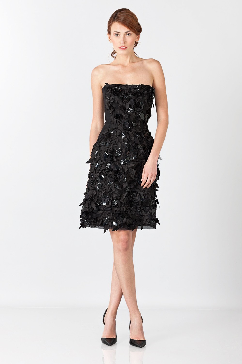 Bustier avec strass et perles