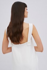 Drexcode - Top con mantella bianco - Alexis - Louer - 4