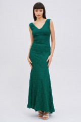 Drexcode - Abito pizzo verde - Ana Maria Couture - Louer - 2