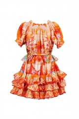 Drexcode - Mini dress arancione - Koré Collections - Vendre - 3