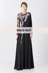Drexcode - Robe longue avec broderie de dentelle - Nina Ricci - Vendre - 1