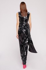Drexcode - Pantaloni in paillettes blu - Albino - Louer - 2
