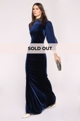 Drexcode - Abito in velluto con collo alto - Badgley Mischka - Vendre - 1