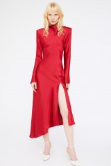 Drexcode - Abito rosso con spacco - The New Arrivals by Ilkyaz Ozel - Louer - 3