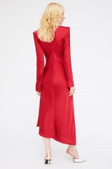 Drexcode - Abito rosso con spacco - The New Arrivals by Ilkyaz Ozel - Louer - 4