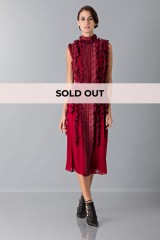 Drexcode - Robe courte en dentelle superposée - Antonio Berardi - Vendre - 1