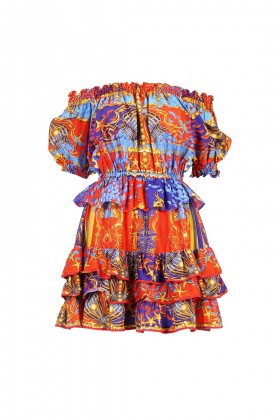 Mini dress rosso - Koré Collections - Louer Drexcode - 1