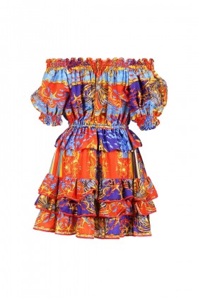 Mini dress rosso - Koré Collections - Louer Drexcode - 2