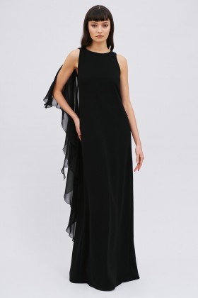Abito nero con chiffon - Max Mara - Vendre Drexcode - 2