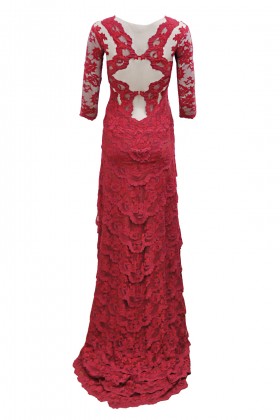 Abito bordeaux pizzo - Olvi's - Vendre Drexcode - 2
