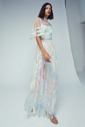 Abito paillettes rosa - Temperley London - Louer Drexcode - 1