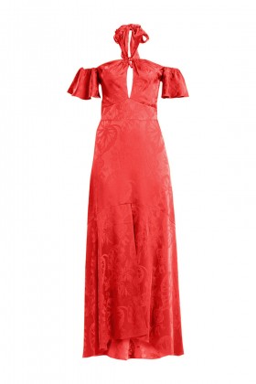 Abito Orbit corallo - Temperley London - Louer Drexcode - 1