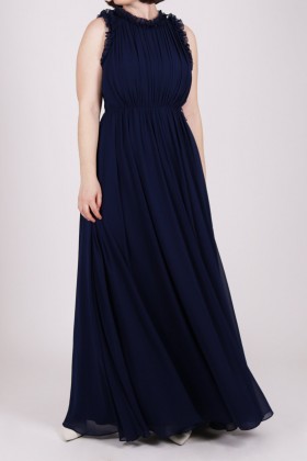 Abito lungo blu - Badgley Mischka - Vendre Drexcode - 1