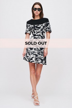 Abito stampa black&white - Kenzo - Vendre Drexcode - 1