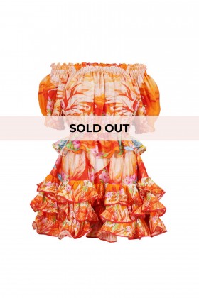 Mini dress arancione - Koré Collections - Vendre Drexcode - 1