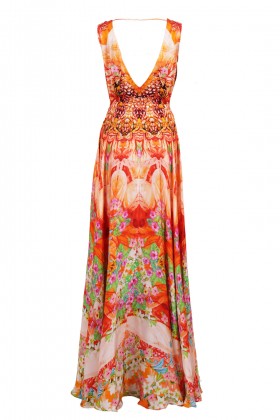 Long V dress - Koré Collections - Vendre Drexcode - 2