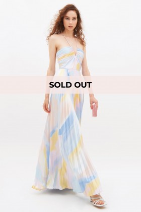 Abito lungo tie&dye - ML - Monique Lhuillier - Vendre Drexcode - 1