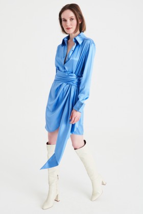 Abito camicia in seta stretch - Redemption - Vendre Drexcode - 2