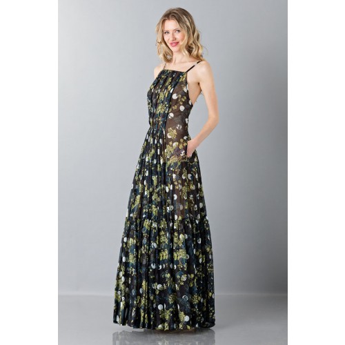 Noleggio Abbigliamento Firmato - Robe longue à motif floral - Vera Wang - Drexcode -5