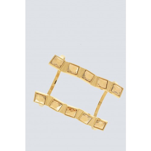 Noleggio Abbigliamento Firmato - Bracelet manchette avec pierres claires - Natama - Drexcode -1