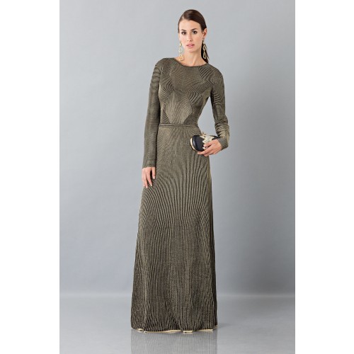 Noleggio Abbigliamento Firmato - Robe à manches longues avec textures dorées - Vionnet - Drexcode -1