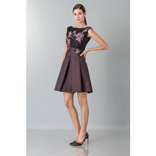 Vendita Abbigliamento Usato FIrmato - Mini robe avec broderie florale - Antonio Marras - Drexcode -4