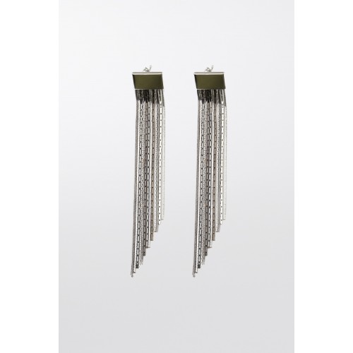 Noleggio Abbigliamento Firmato - Boucles d'oreilles effrangées en métal - Rosantica - Drexcode -1