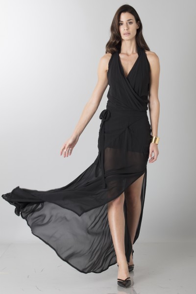 Robe à dos nu 