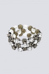 Drexcode - Bracciale in metallo e strass - Sharra Pagano - Vendita - 2