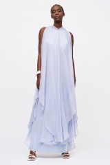 Drexcode - Abito azzurro micro paillettes - Halston - Noleggio - 4