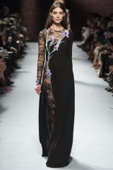 Drexcode - Abito lungo in pizzo con ricamo - Nina Ricci - Noleggio - 4