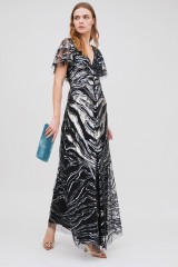 Drexcode - Abito blu con paillettes argento - Temperley London - Noleggio - 1