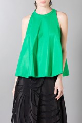 Drexcode - Gonna lunga in seta con decori a contrasto - Vionnet - Noleggio - 6