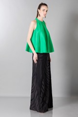 Drexcode - Gonna lunga in seta con decori a contrasto - Vionnet - Noleggio - 5