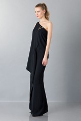 Drexcode - Vestito lungo monospalla nero - Vionnet - Noleggio - 6