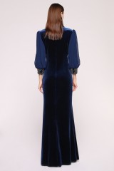 Drexcode - Abito in velluto con collo alto - Badgley Mischka - Noleggio - 5
