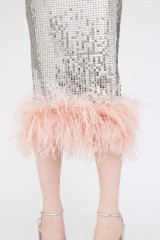 Drexcode - Abito paillettes e piume - The New Arrivals by Ilkyaz Ozel - Noleggio - 6