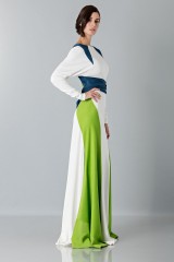 Drexcode - Abito lungo con drappeggi - Vionnet - Noleggio - 5