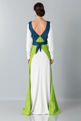 Drexcode - Abito lungo con drappeggi - Vionnet - Noleggio - 2