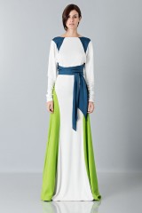 Drexcode - Abito lungo con drappeggi - Vionnet - Noleggio - 1