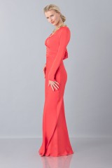 Drexcode - Abito lungo con scollo profondo - Vionnet - Vendita - 5