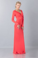 Drexcode - Abito lungo con scollo profondo - Vionnet - Vendita - 2