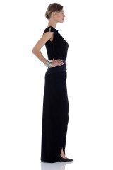 Drexcode - Abito lungo con inserto in pelle - Vionnet - Noleggio - 4