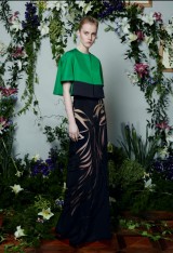 Drexcode - Gonna lunga in seta con decori a contrasto - Vionnet - Noleggio - 3