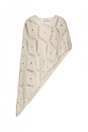 Cappa asimmetrica in pizzo - Redemption - Noleggio Drexcode - 2
